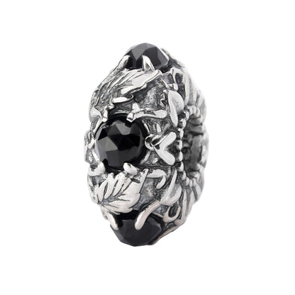 Elfbeads Bloodguard silver; black sterling-silver; natural-stone Bead by The Alternative Bead. Your official Elfbeads Retailer from Germany
