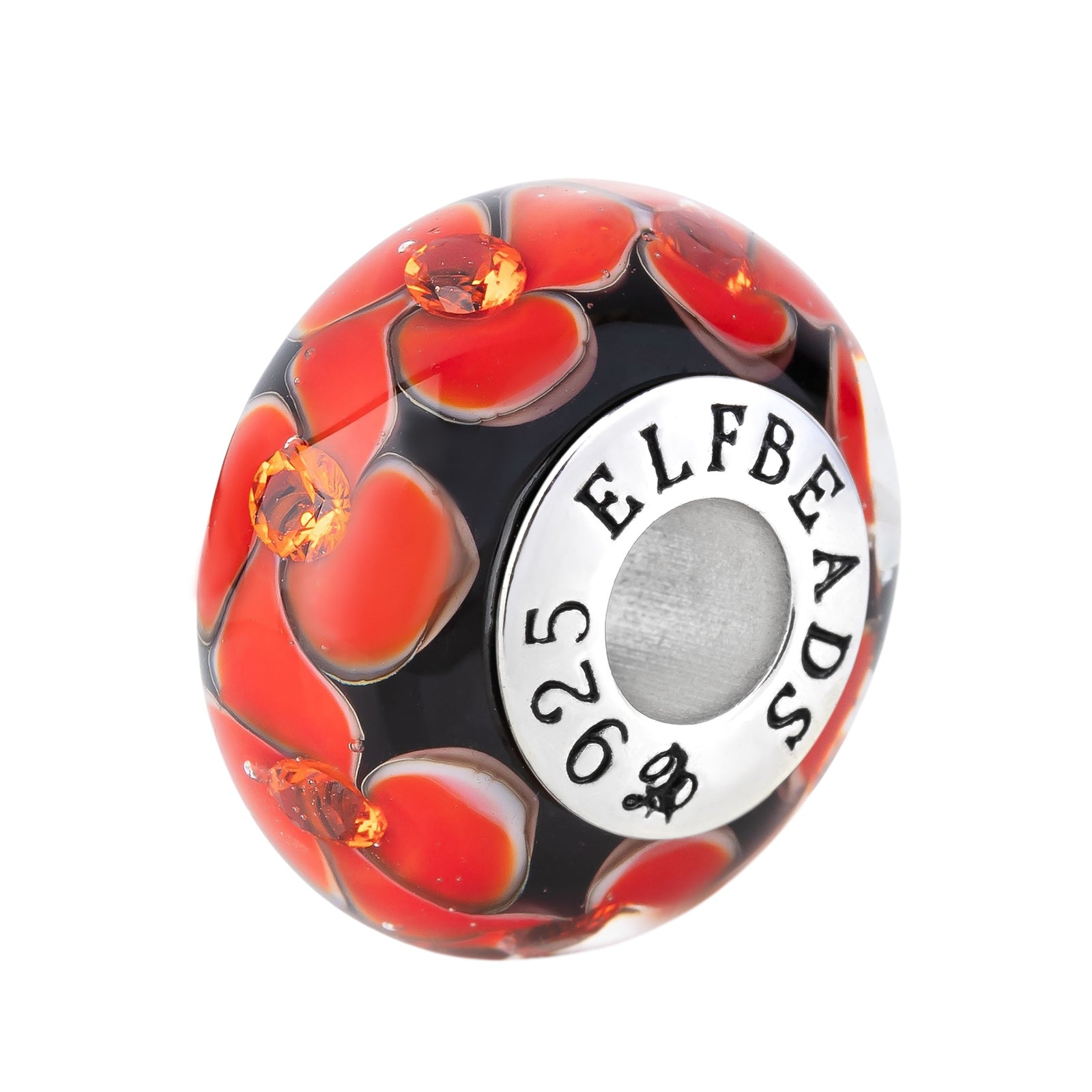  Elfbeads Blooms of Passion Monroe Charm by The Alternative Bead 