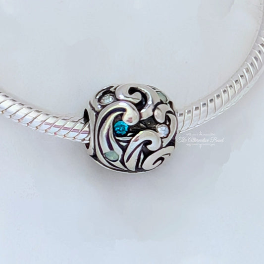 Ocean waves Moana Charm