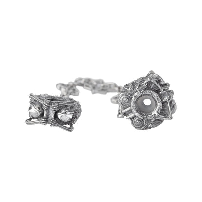 Elfbeads Cathedral of Shadows  sterling-silver Safety Chain by The Alternative Bead. Your official Elfbeads Retailer from Germany