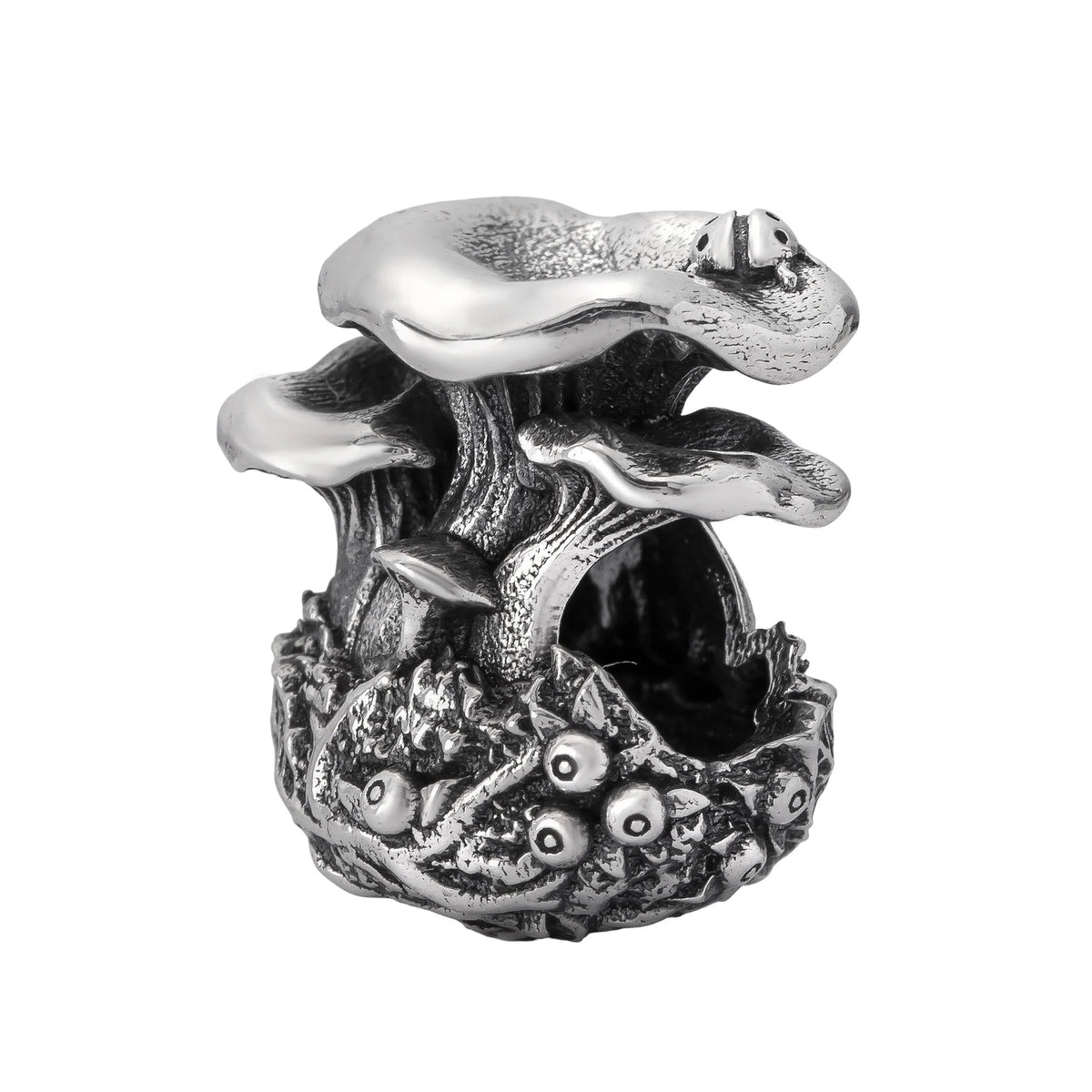 Elfbeads Chanterelle Family silver sterling-silver Bead by The Alternative Bead. Your official Elfbeads Retailer from Germany