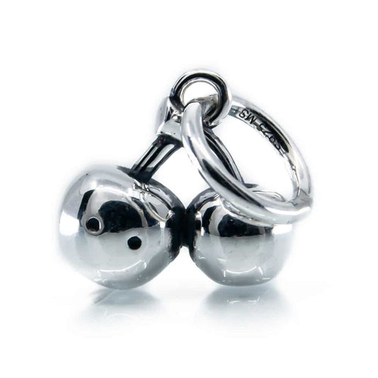 The Alternative Bead: Aurora Charm - Sweet Pair Cherry Charm Sterling Silver Charm Picture 1