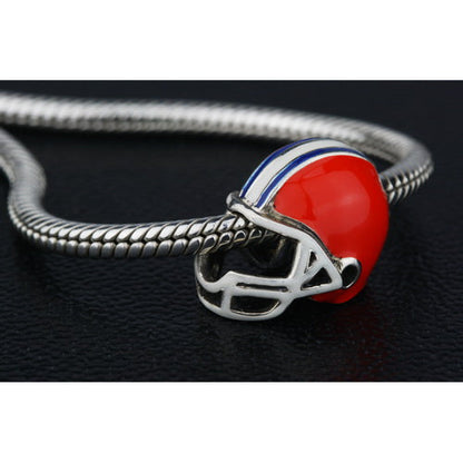  OHM Beads Football Helmet (Retired) Bead by The Alternative Bead 