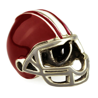  OHM Beads Football Helmet (Retired) Bead by The Alternative Bead 