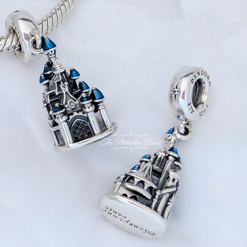 Disney x Pandora Sleeping Beauty Castle Dangle (Disneyland Paris) silver sterling-silver Dangle by The Alternative Bead. Your official Disney x Pandora Retailer from Germany
