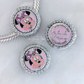 Disney x Pandora Minnie Mouse 96th Anniversary Charm Nov 18th 1928 (Limited Edition) pink enamel and sterling-silver Bead by The Alternative Bead. Your official Disney x Pandora Retailer from Germany