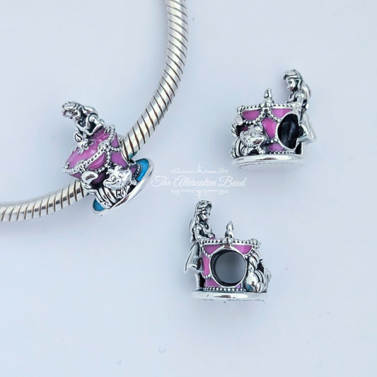 Alice and Cheshire Cat Charm