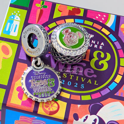Disney x Pandora EPCOT Food & Wine Festival Set 2025 silver; blue; yellow sterling-silver; enamel Collectors Set by The Alternative Bead. Your official Disney x Pandora Retailer from Germany
