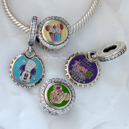 Disney x Pandora EPCOT Food & Wine Festival Set 2025 silver; blue; yellow sterling-silver; enamel Collectors Set by The Alternative Bead. Your official Disney x Pandora Retailer from Germany