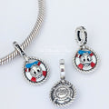 Disney x Pandora Donald Duck Dangle silver and red and blue and white sterling-silver Dangle by The Alternative Bead. Your official Disney x Pandora Retailer from Germany