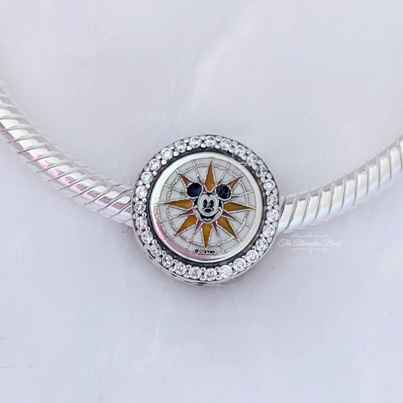 Disney x Pandora Mickey double sided Charm World of Color multicolor; silver sterling-silver; enamel Bead by The Alternative Bead. Your official Disney x Pandora Retailer from Germany