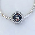 Disney x Pandora Mickey Mouse USA (EPCOT World Showcase) silver and blue sterling-silver and enamel Bead by The Alternative Bead. Your official Disney x Pandora Retailer from Germany