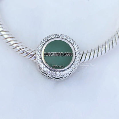 Disney x Pandora Mickey Mouse Germany (EPCOT World Showcase) silver; green sterling-silver; enamel Bead by The Alternative Bead. Your official Disney x Pandora Retailer from Germany
