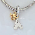 Disney x Pandora Disney Castle 70 Years Anniversary Charm Dangle silver and gold sterling-silver and gold-plated Dangle by The Alternative Bead. Your official Disney x Pandora Retailer from Germany