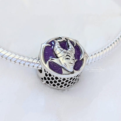 Disney x Pandora Disney Parks Maleficent Mistress of Evil Charm silver; purple; green sterling-silver Bead by The Alternative Bead. Your Jewelry Retailer from Germany