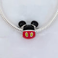 Disney x Pandora Mickey Mouse Icon red and black sterling-silver and enamel Bead by The Alternative Bead. Your official Disney x Pandora Retailer from Germany