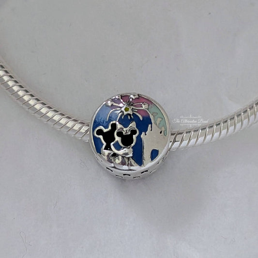 Disney x Pandora Happily Ever After Fireworks Charm blue; pink sterling-silver; enamel Bead by The Alternative Bead. Your Jewelry Retailer from Germany