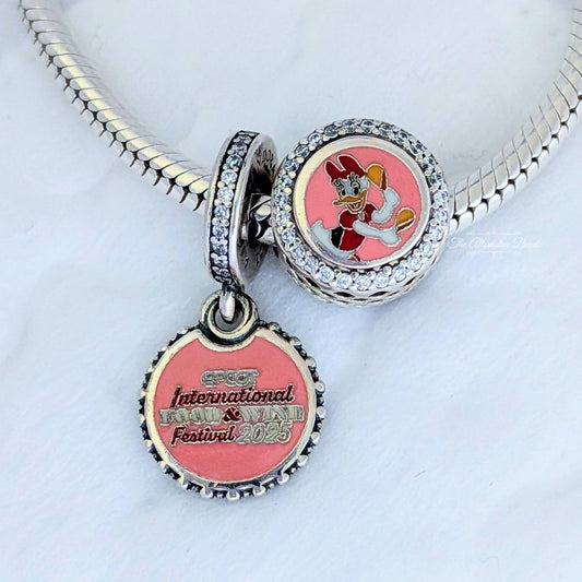 Disney x Pandora EPCOT International Food & Wine Festival Set 2025 silver; blue; yellow sterling-silver; enamel Collectors Set by The Alternative Bead. Your Jewelry Retailer from Germany