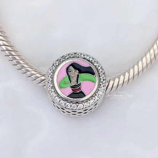 Disney x Pandora RunDisney 2025 Disneyland Princess Half Marathon 5k Mulan silver; multicolor sterling-silver; enamel Bead by The Alternative Bead. Your Jewelry Retailer from Germany