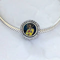 Disney x Pandora Princess Tiana's Bayous Adventure Charm silver and multicolor sterling-silver and enamel Bead by The Alternative Bead. Your Jewelry Retailer from Germany