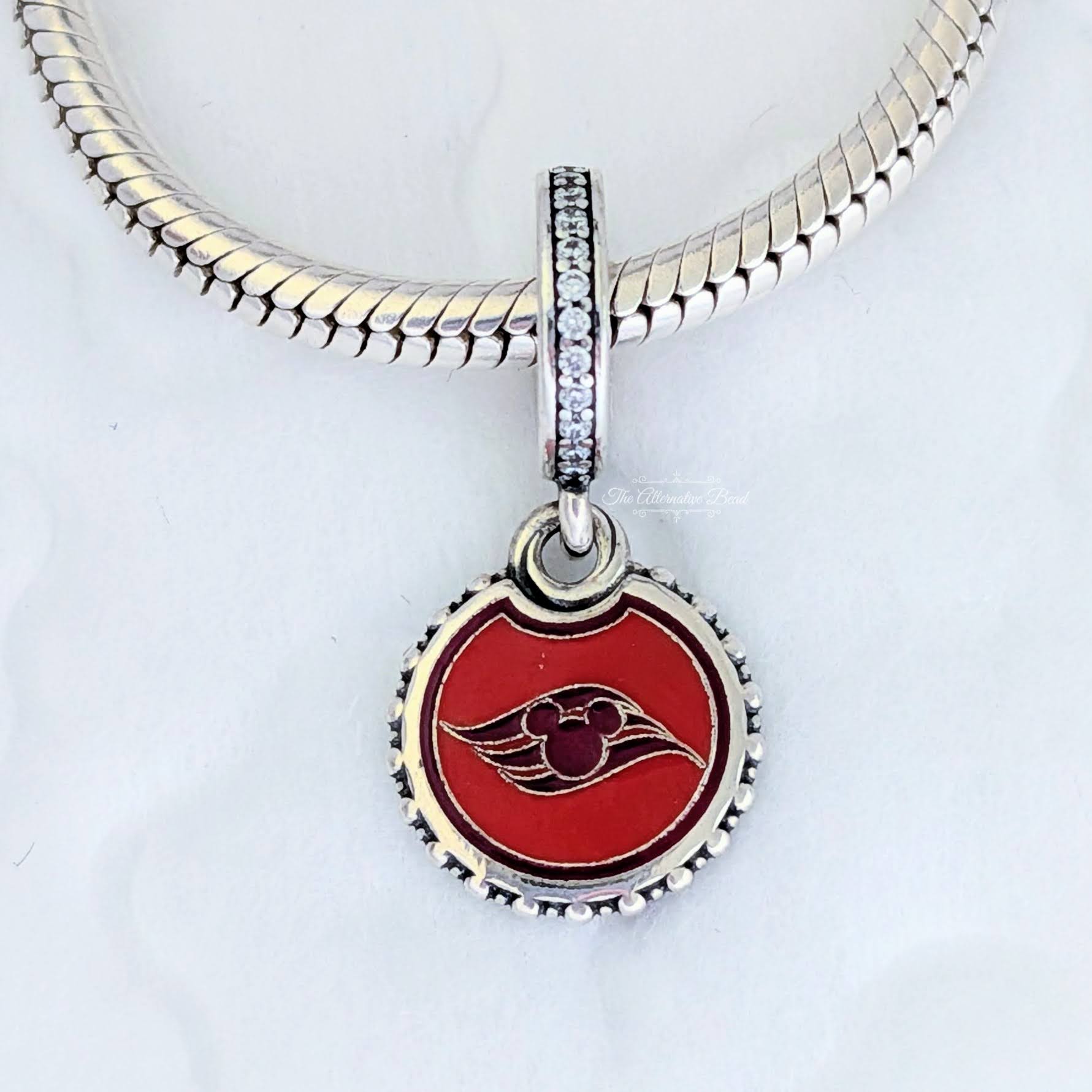 Disney x Pandora Cruise Line Stitch Dangle silver; multicolor sterling-silver; enamel Dangle by The Alternative Bead. Your Jewelry Retailer from Germany