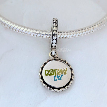 Disney x Pandora Castaway Cay Cruise Line Dangle silver; multicolor sterling-silver; enamel Dangle by The Alternative Bead. Your Jewelry Retailer from Germany