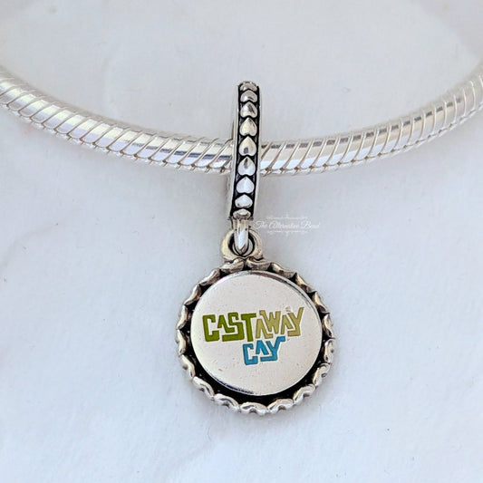 Disney x Pandora Castaway Cay Cruise Line Dangle silver; multicolor sterling-silver; enamel Dangle by The Alternative Bead. Your Jewelry Retailer from Germany
