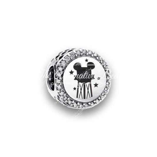 Disney x Pandora Walt Disney Studios Park Charm silver; black sterling-silver; enamel Bead by The Alternative Bead. Your Jewelry Retailer from Germany