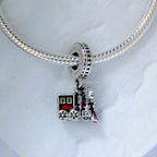Disney x Pandora Walt Disney Train Dangle silver; red sterling-silver; enamel Dangle by The Alternative Bead. Your Jewelry Retailer from Germany