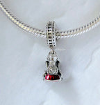 Disney x Pandora Walt Disney Train Dangle silver; red sterling-silver; enamel Dangle by The Alternative Bead. Your Jewelry Retailer from Germany