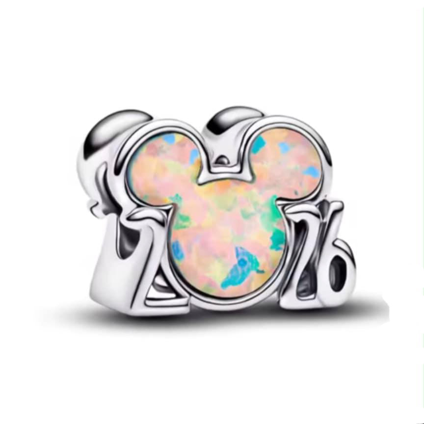 Disney x Pandora Disneyland Parks 2026 Charm silver; multicolor sterling-silver; enamel Bead by The Alternative Bead. Your Jewelry Retailer from Germany