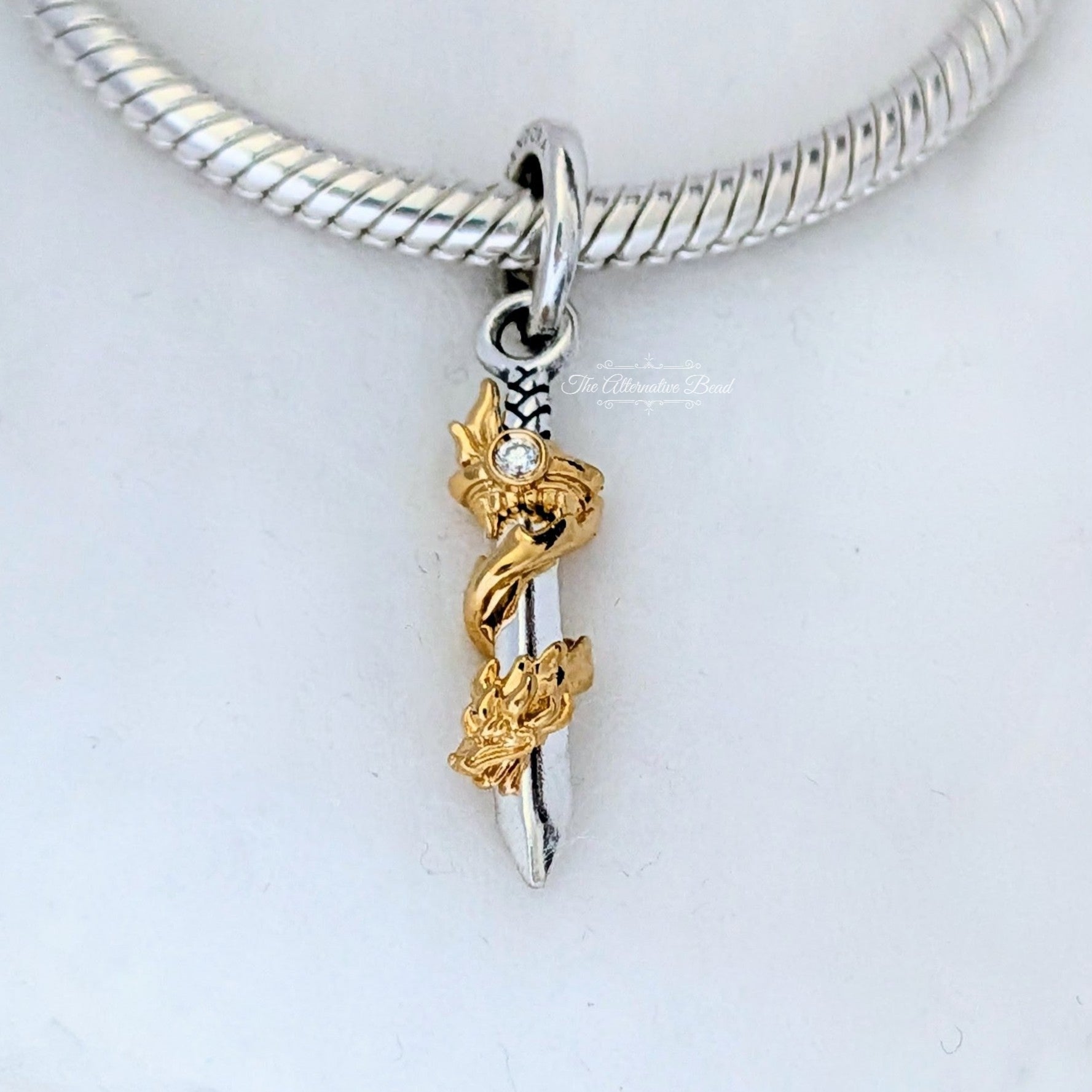 Mulan Sword Dangle Charm