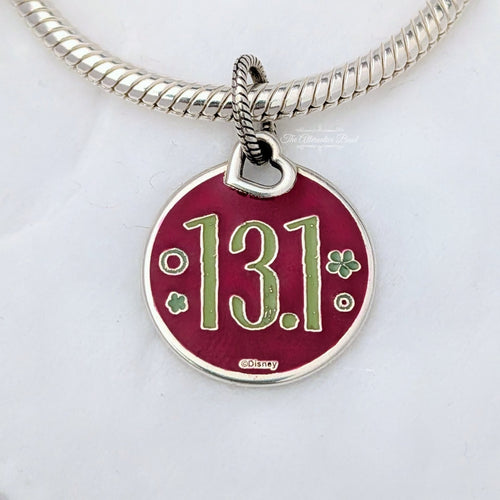 Disney x Pandora Princess Half Marathon Charm Run Disney Mulan 13.1k Pendant Dangle Charm silver; red; multicolor; green; black sterling-silver; enamel Dangle by The Alternative Bead. Your Jewelry Retailer from Germany