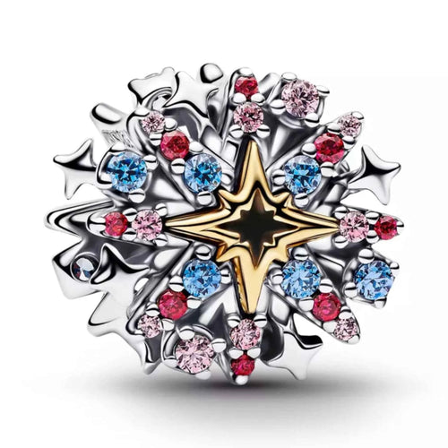 Disney x Pandora Disney Parks Fireworks Show Charm silver; gold sterling-silver; gold-plated Bead by The Alternative Bead. Your Jewelry Retailer from Germany