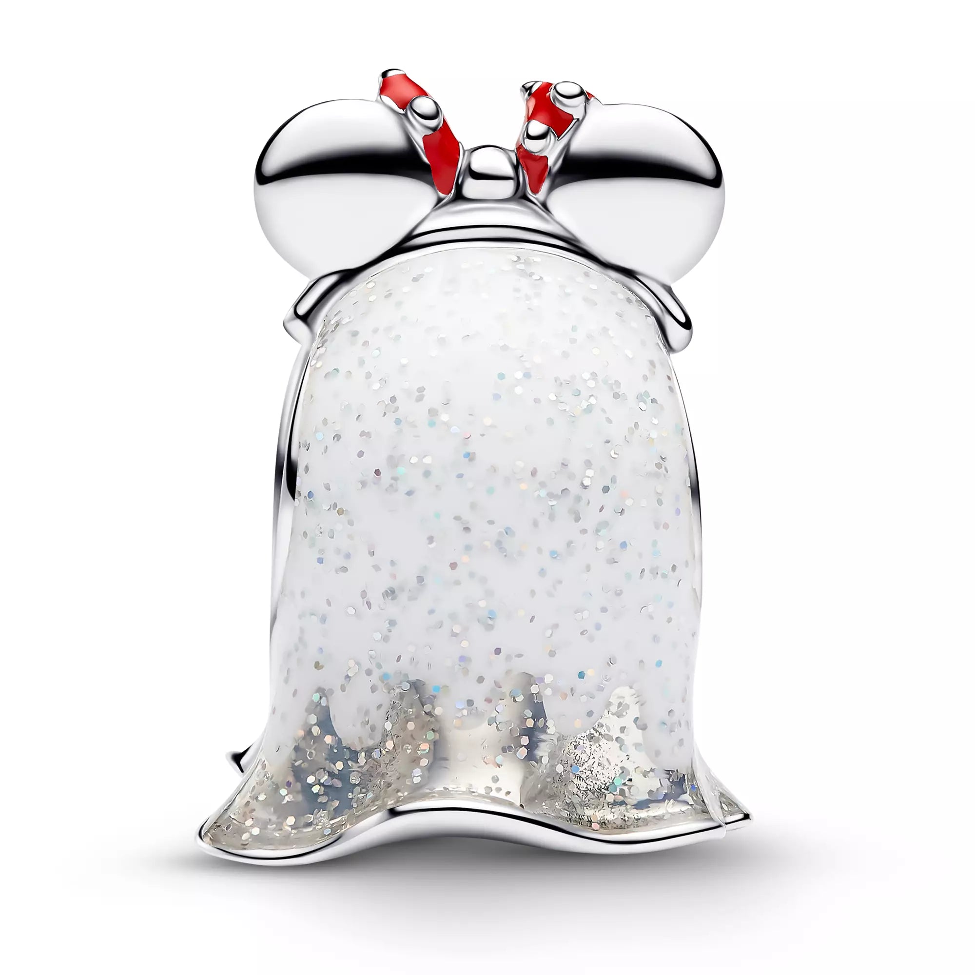 Disney x Pandora Minnie Mouse Cutie Ghost Glow-in-the-Dark Charm white; glow-in-the-dark sterling-silver; enamel Bead by The Alternative Bead. Your Jewelry Retailer from Germany