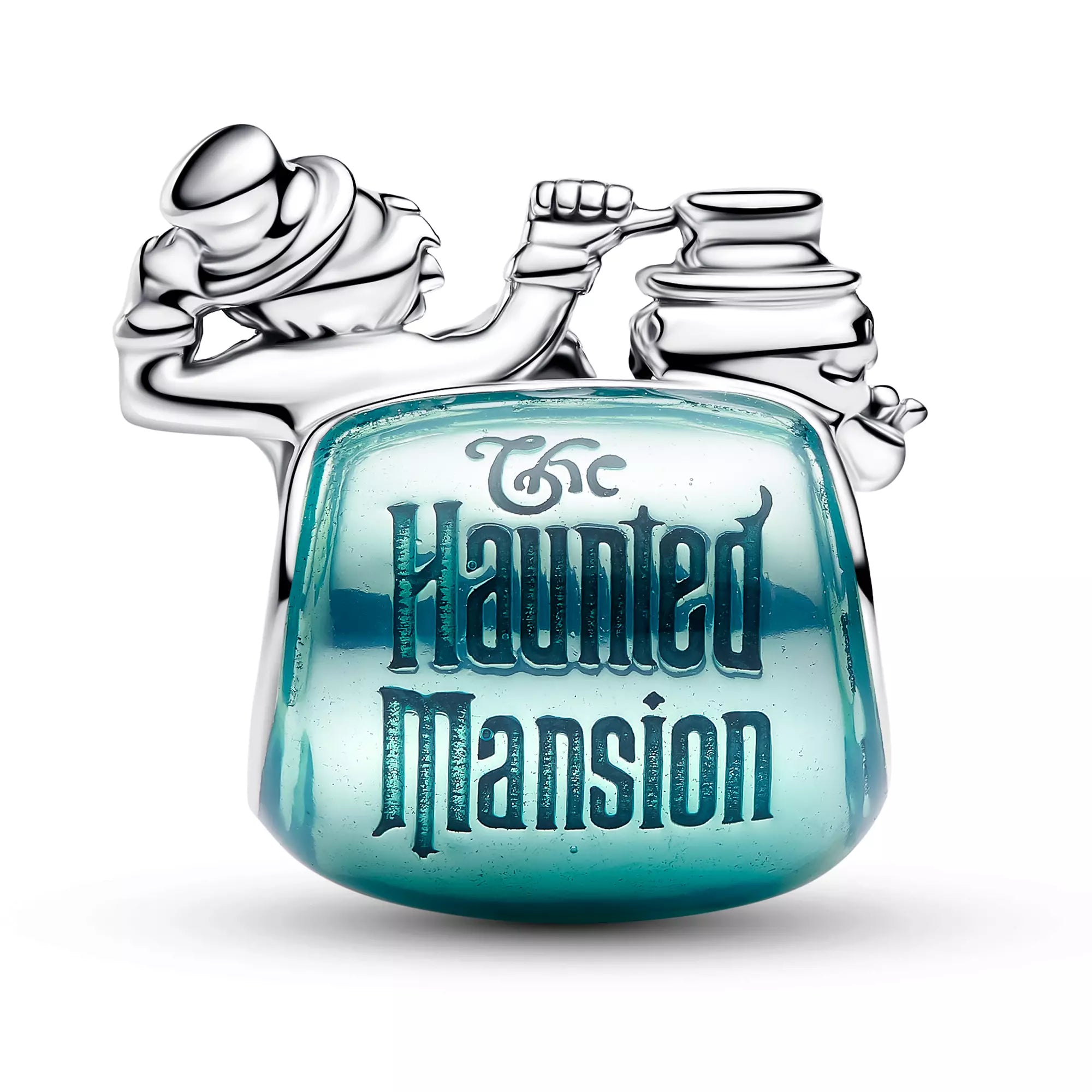 Disney x Pandora Hitchhiking Ghosts Doom Buggy Charm silver; green sterling-silver; enamel Bead by The Alternative Bead. Your Jewelry Retailer from Germany