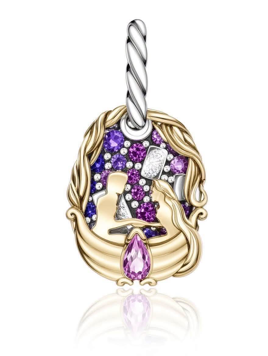 Rapunzel & Fynn Dangle Charm