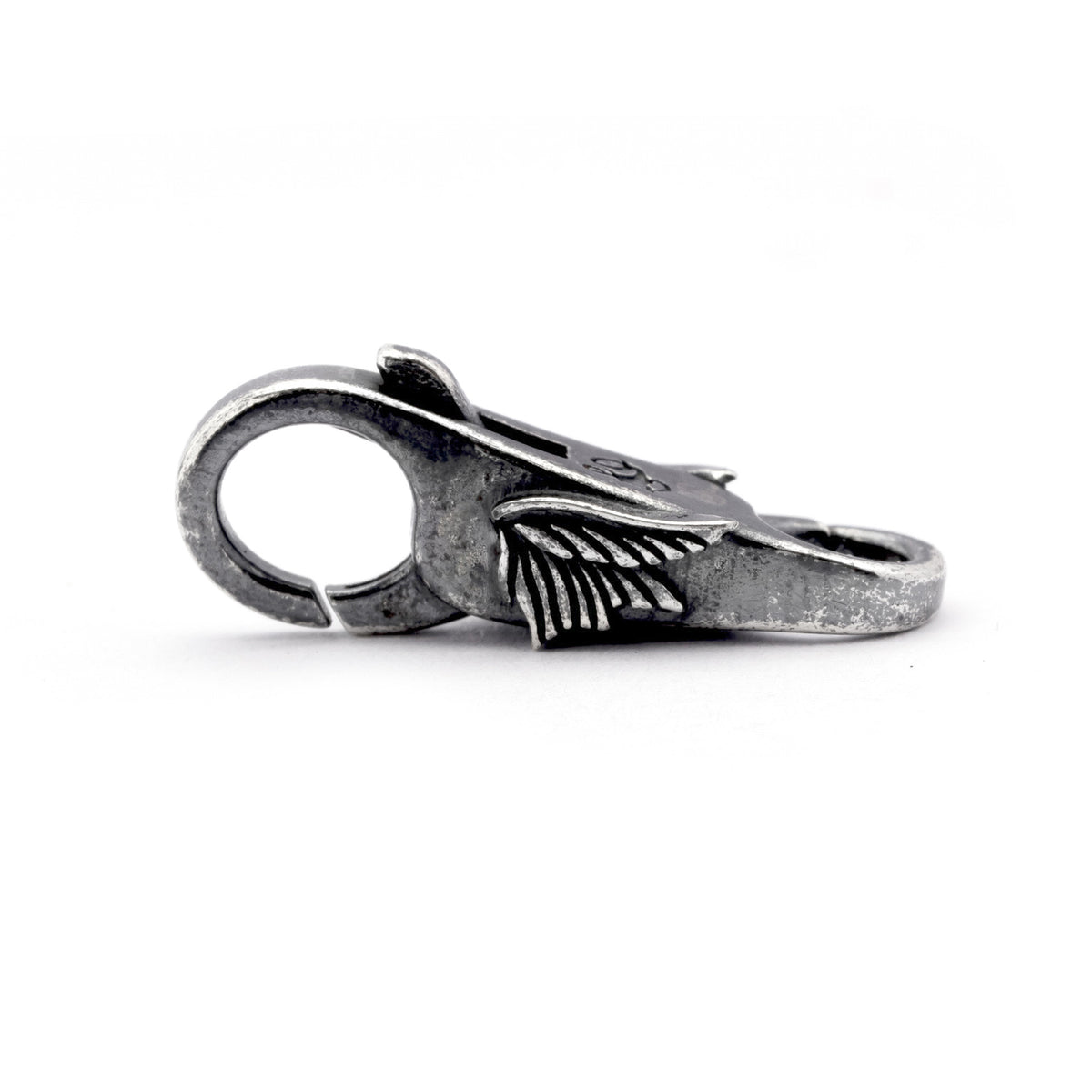 Elfbeads ElfWings Lock - Dark gray sterling-silver Lock by The Alternative Bead. Your official Elfbeads Retailer from Germany