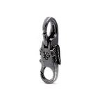 Elfbeads ElfWings Lock - Dark gray sterling-silver Lock by The Alternative Bead. Your official Elfbeads Retailer from Germany