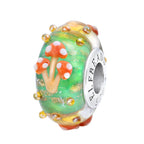 Elfbeads Enchanted Forest Elixir-Orange green; orange glass Bead by The Alternative Bead. Your official Elfbeads Retailer from Germany
