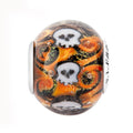 Elfbeads Fire Skulls World orange glass Bead by The Alternative Bead. Your official Elfbeads Retailer from Germany