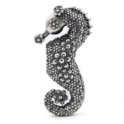  Elfbeads Flower Power Seahorse Charm by The Alternative Bead 