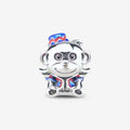 Praan Flying Winged Monkey Charm silver; multicolor sterling-silver Bead by The Alternative Bead. Your official Praan Retailer from Germany