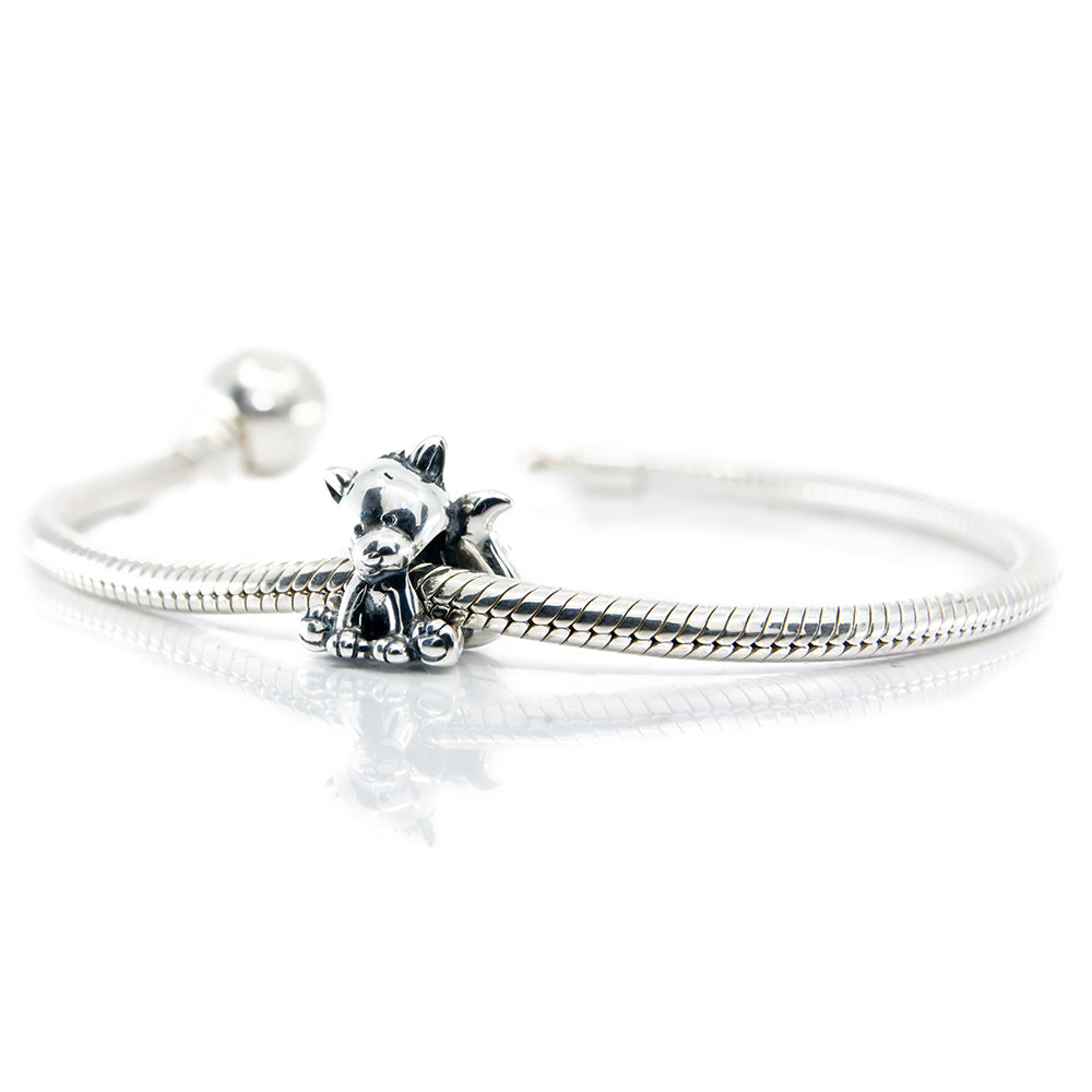 The Alternative Bead: Aurora Charm - Smarty the Fox Charm Sterling Silver Charm Picture 3