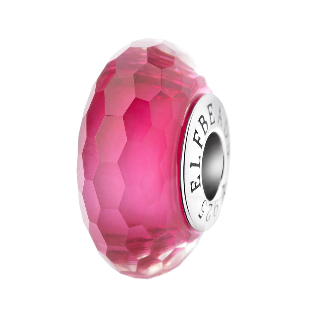 Elfbeads Fuchsia Fractal pink glass Bead by The Alternative Bead. Your official Elfbeads Retailer from Germany