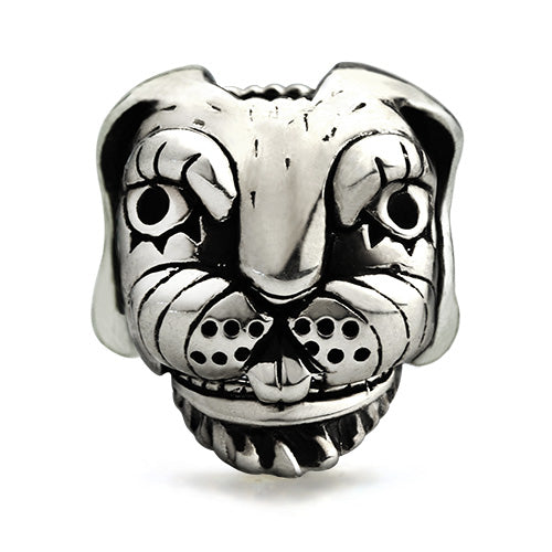 OHM Beads Rabbit Rocker (GAR036)  sterling-silver Bead The Alternative Bead