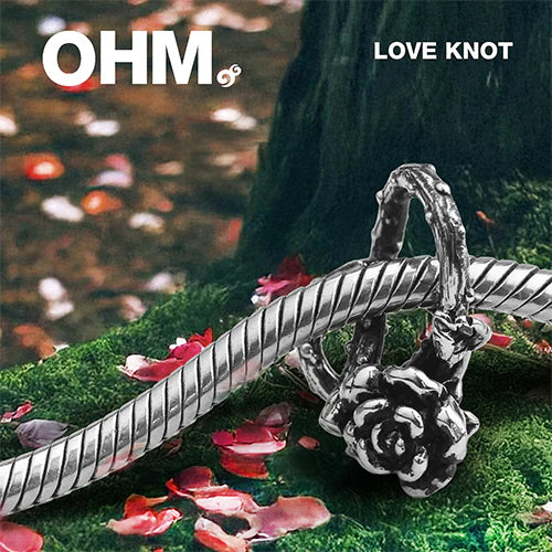 OHM Beads Love Knot  sterling-silver Bead by The Alternative Bead. Your official OHM Beads Retailer from Germany