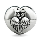 OHM Beads Love Birds (GAR040)  sterling-silver Bead The Alternative Bead