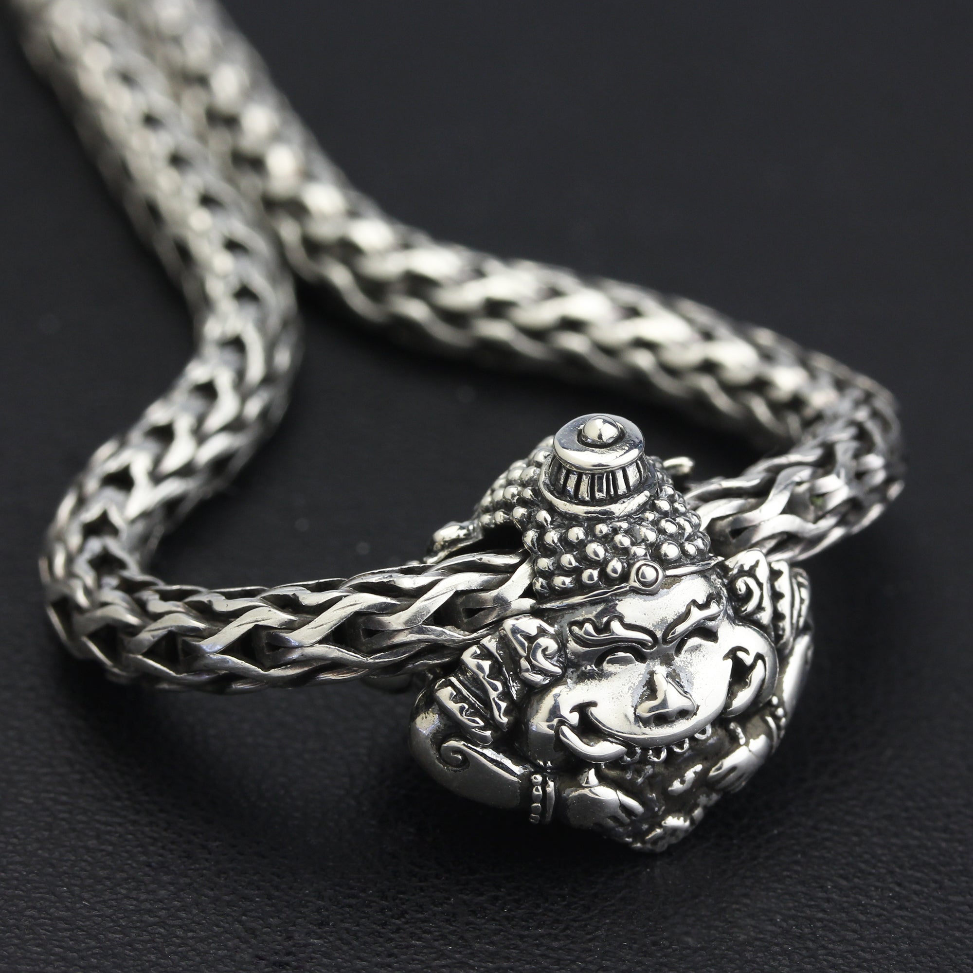 OHM Beads Rahu (GAR060)  sterling-silver Bead The Alternative Bead