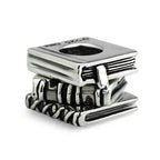 OHM Beads Library Extension (GAR140)  sterling-silver Bead The Alternative Bead